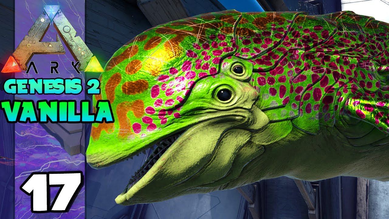 DOMANDO GOLFINHO ESTELAR (ASTRODELPHIS) E SUPER FARM DE ELEMENTO !!! ARK: GENESIS 2 (VANILLA) 17