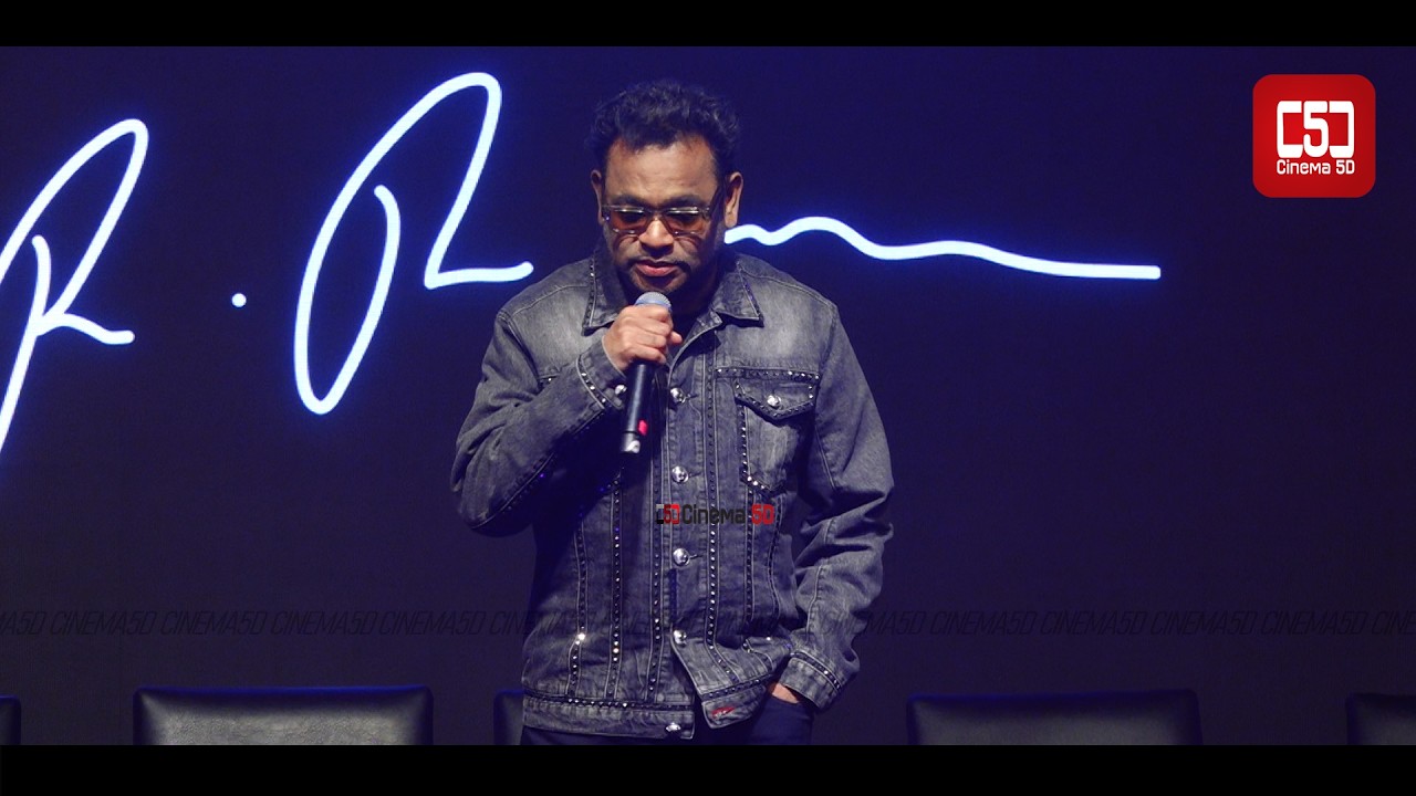 AR Rahman Gets Emotional I Yamaha Brand Ambassador I Cinema5d