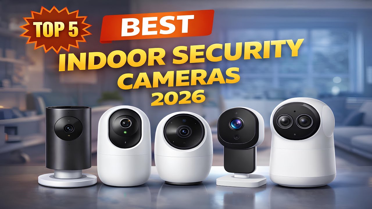 Top 5 Best Indoor Security Cameras 2026 | Smart, Reliable & Easy Setup