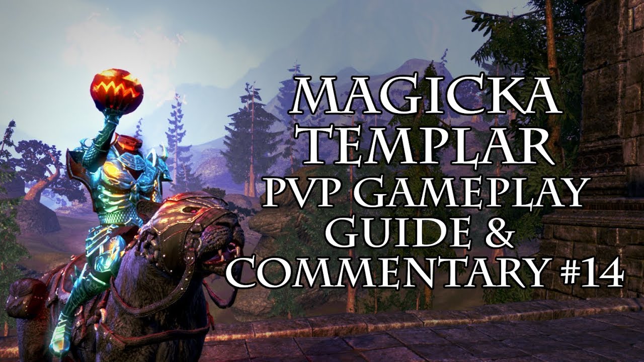 Magicka Templar PVP Gameplay Guide & Commentary #14 (Non-CP) | ESO Murkmire