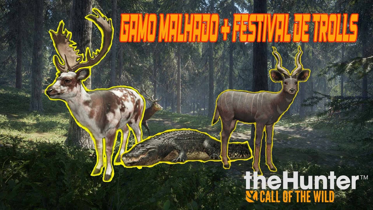 GAMO MALHADO + FESTIVAL DE TROLLS #thehuntercallofthewildgameplay