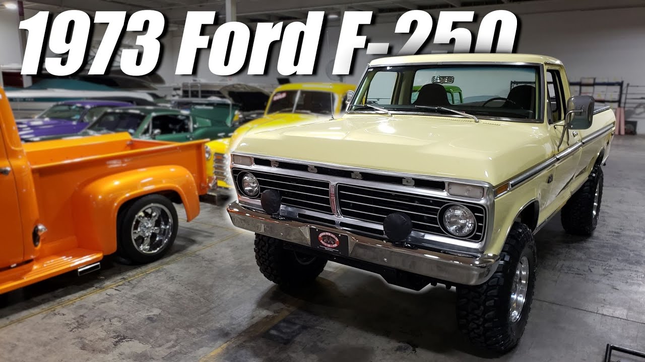 ROTISSERIE RESTORED!! 1973 Ford F-250 Pickup 4X4 For Sale Vanguard Motor Sales