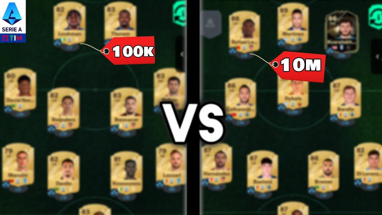 BEST SQUAD'S FOR EVERY BUDGET: SERIA A EDITION