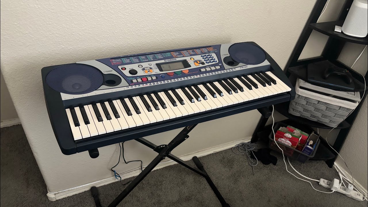 Yamaha keyboard: PSR 260 Tutorial