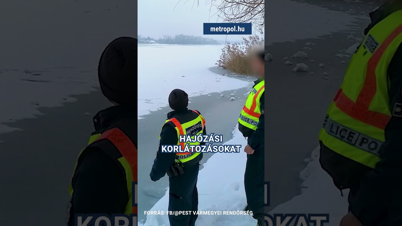 Veszélyes jégzajlás indult el a Dunán! 