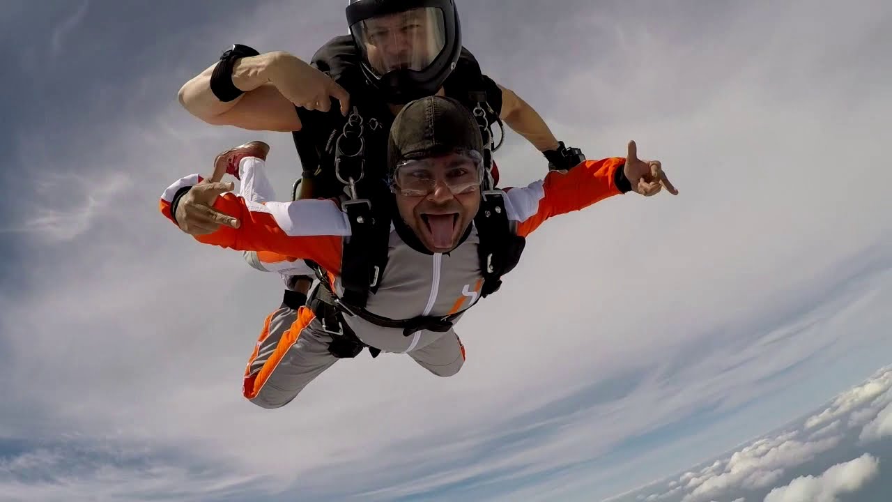 First time SKYDIVING!  GoJump | Berlin,Germany