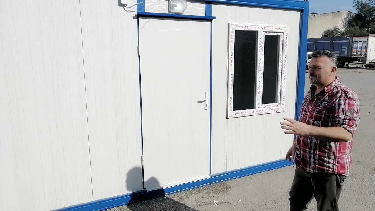 konteyner sandviç panel sıfır ürünler 7 x 3 x 21 metrekare iki oda mutfak duş lavabo