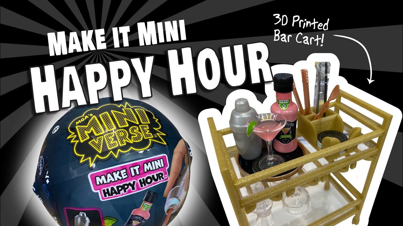 🥂 Mini Verse Happy Hour Hack! I Find the Pinholes on the Make it Mini Capsules!