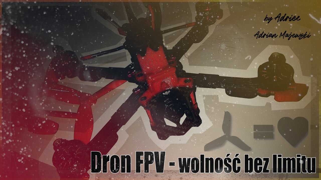 Dron FPV i FREESTYLE - dla takich chwil warto żyć (GEPRC MARK2, FRSKY R9M, FatSHARK HDO2, RATEL)