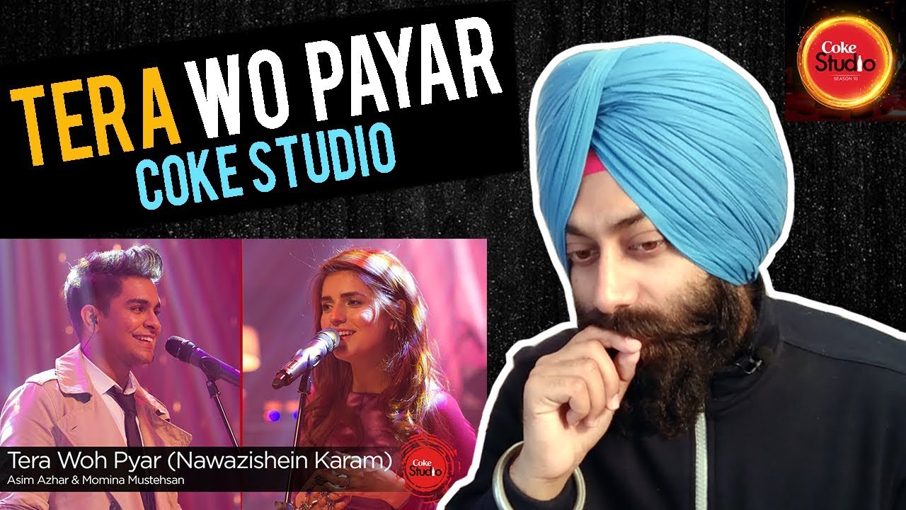 Indian Reaction - Tera woh pyar | Coke Studio #208