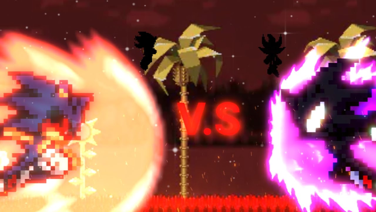 Dark Sonic Vs Sonic.exe