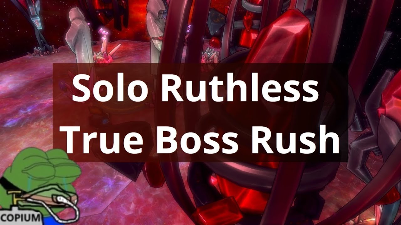 Solo Ruthless True Boss Rush - Dungeon Defenders