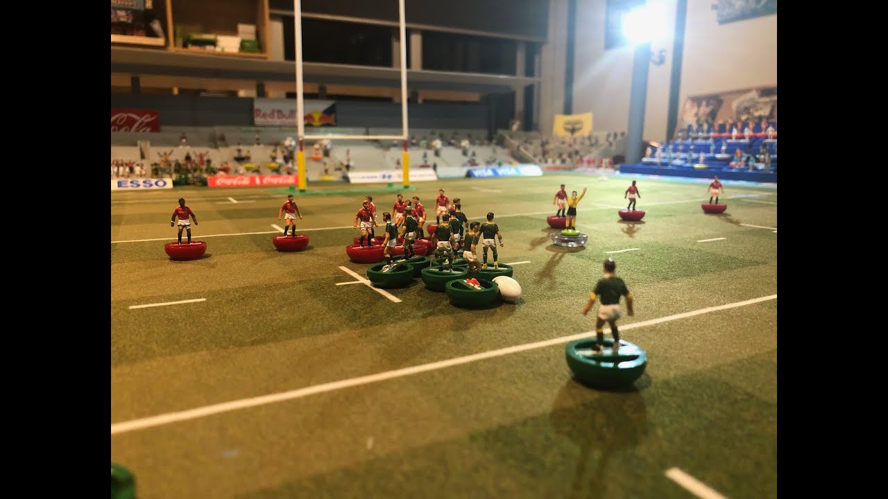 Subbuteo table rugby - le prime regole