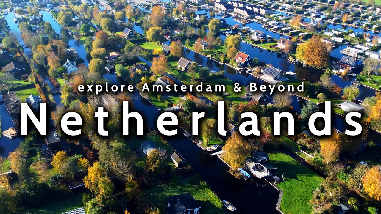 Нидерланды 🇳🇱 Чудесное путешествие 🇳🇱 по воздуху, воде и земле