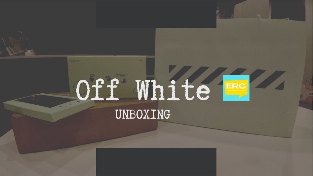 Off White Accessories and Shoes Unboxing