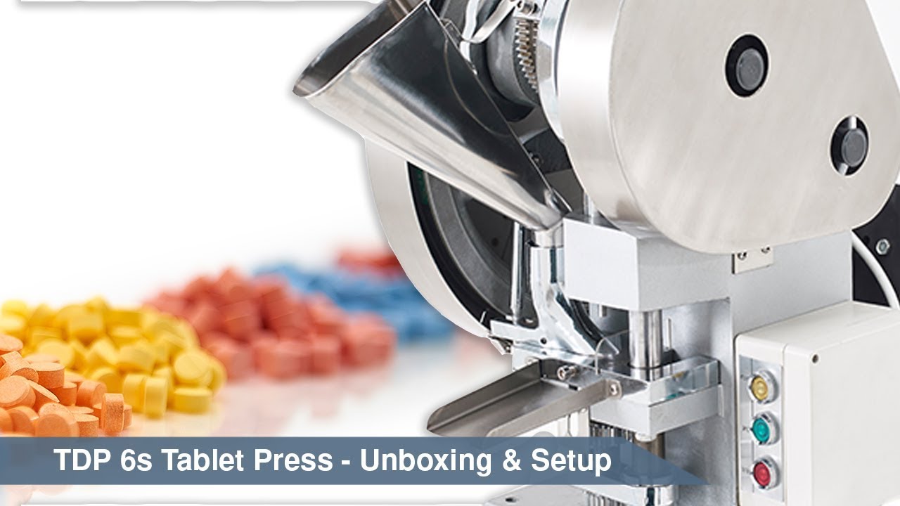 TDP 6s Desktop Tablet Press Unboxing