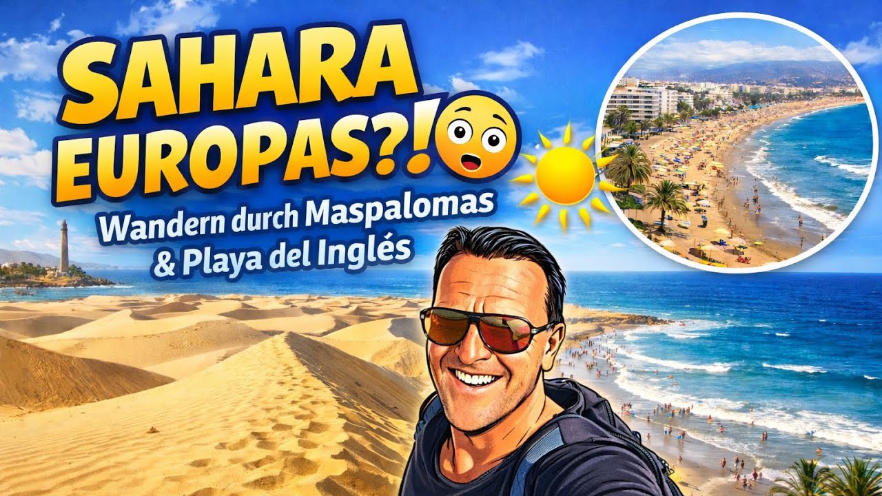 Dünen von Maspalomas und Wanderung durch Playa del Ingles