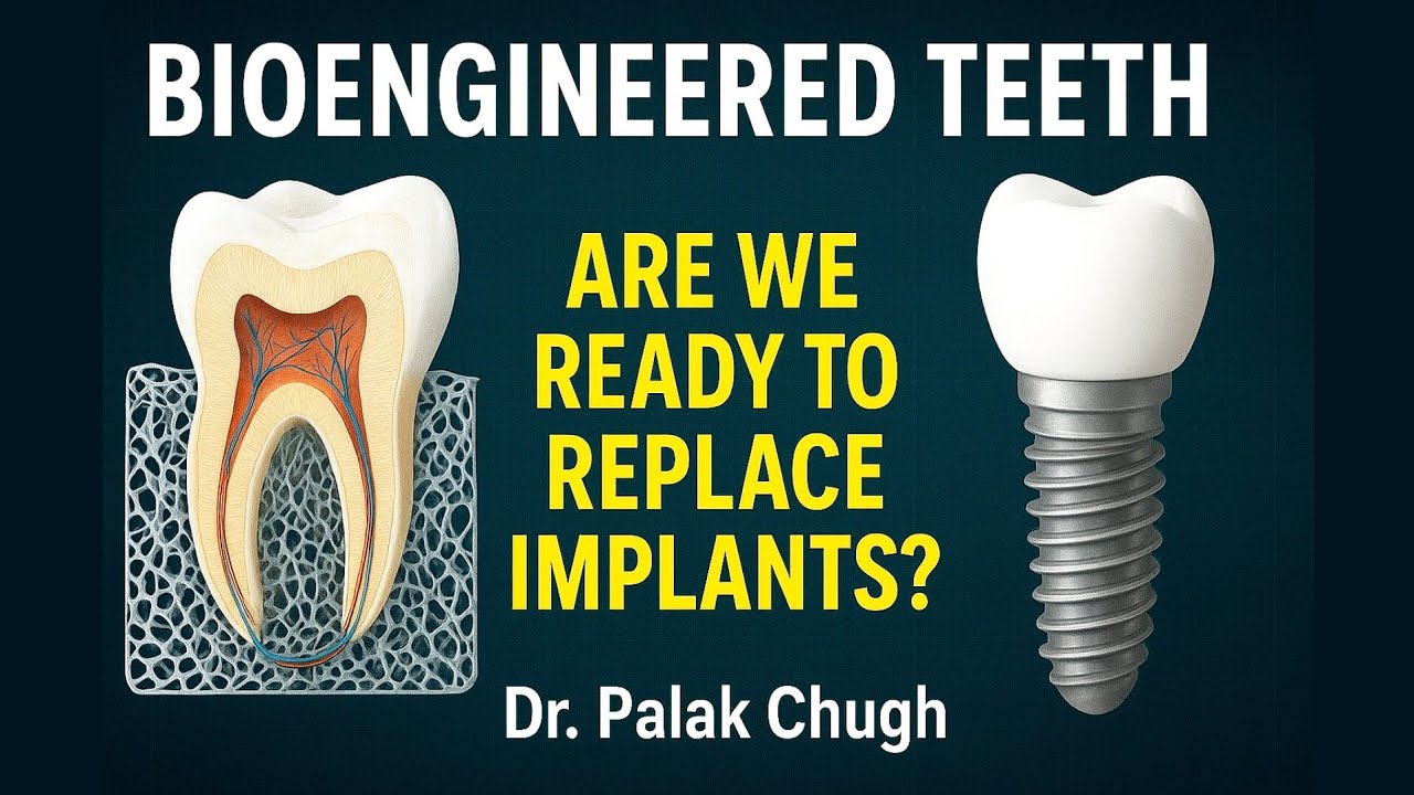 The Future of Dentistry: Tooth Regeneration Explained | Bioengineered Teeth | Dr. Palak Chugh