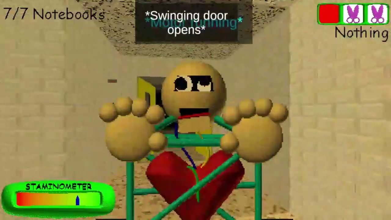 Baldi's Basics Classic Remastered Classic Style All Fun Modes (Mirror, Lights Out, Hard)