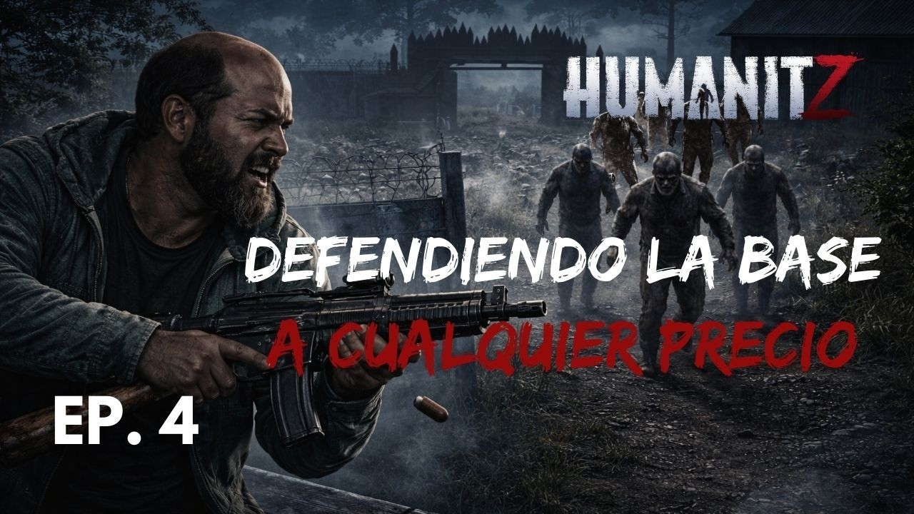 Una horda, sin balas y un disparo inesperado | HumanitZ EP. 4