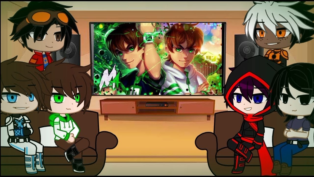 🔥Protas reagindo a o rap do Ben 10 -&empty;mnitrix's- | (M4rkim/AU)🔥