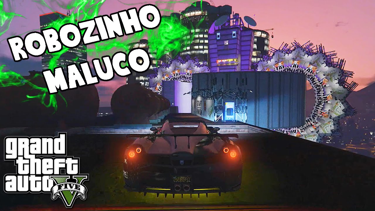 GTA V - Corrida do Robô, 3K FDP!!!