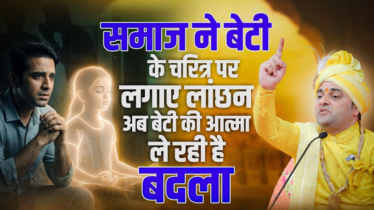 समाज ने बेटी के चरित्र पर लगाए लांछन अब बेटी की आत्मा ले रही है बदला। #hansiwalebaba