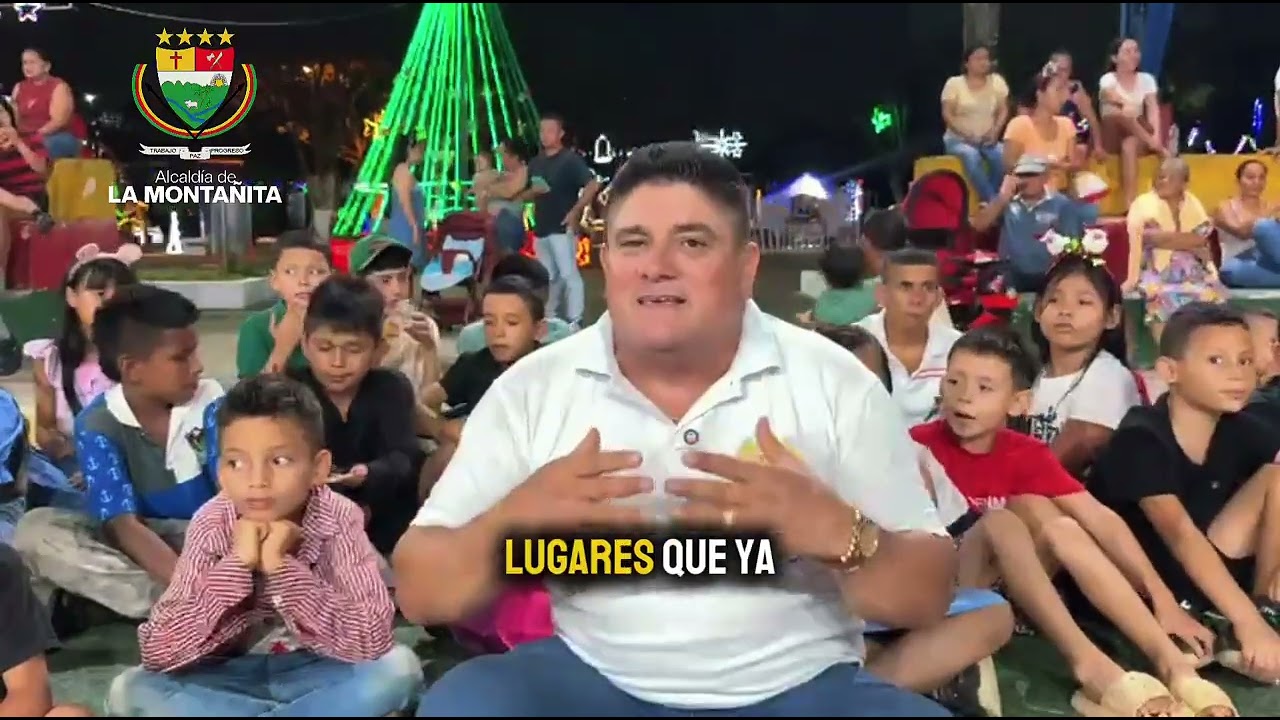 Nuestro alcalde Federico Alviz Trujillo nos cuenta cómo ha venido llevando regalos y alegría
