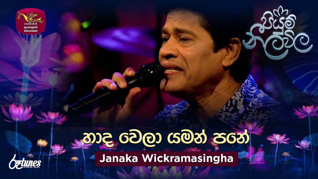 Hada Wela Yaman Pane | හාද වෙලා යමන් පනේ | Janaka Wickramasingha | Piyum Neela Vila | Roo Tunes