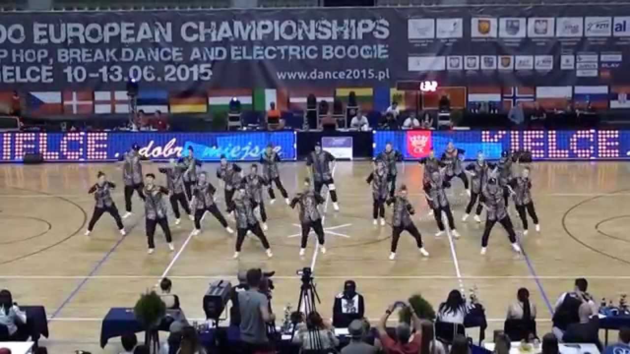 GRW CREW  III miejsce na IDO HIP-HOP EUROPEAN CHAMPIONSHIPS KIELCE 2015