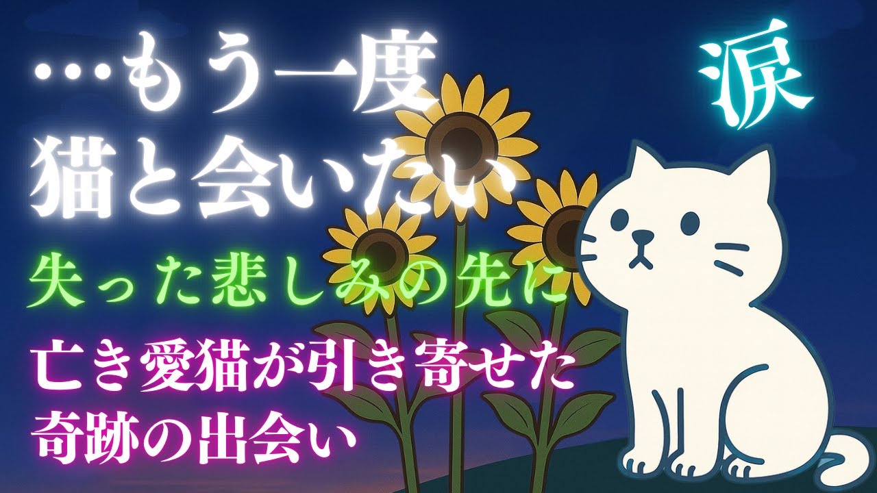 【失った悲しみの先に】亡き愛猫が導いた“奇跡の出会い”
