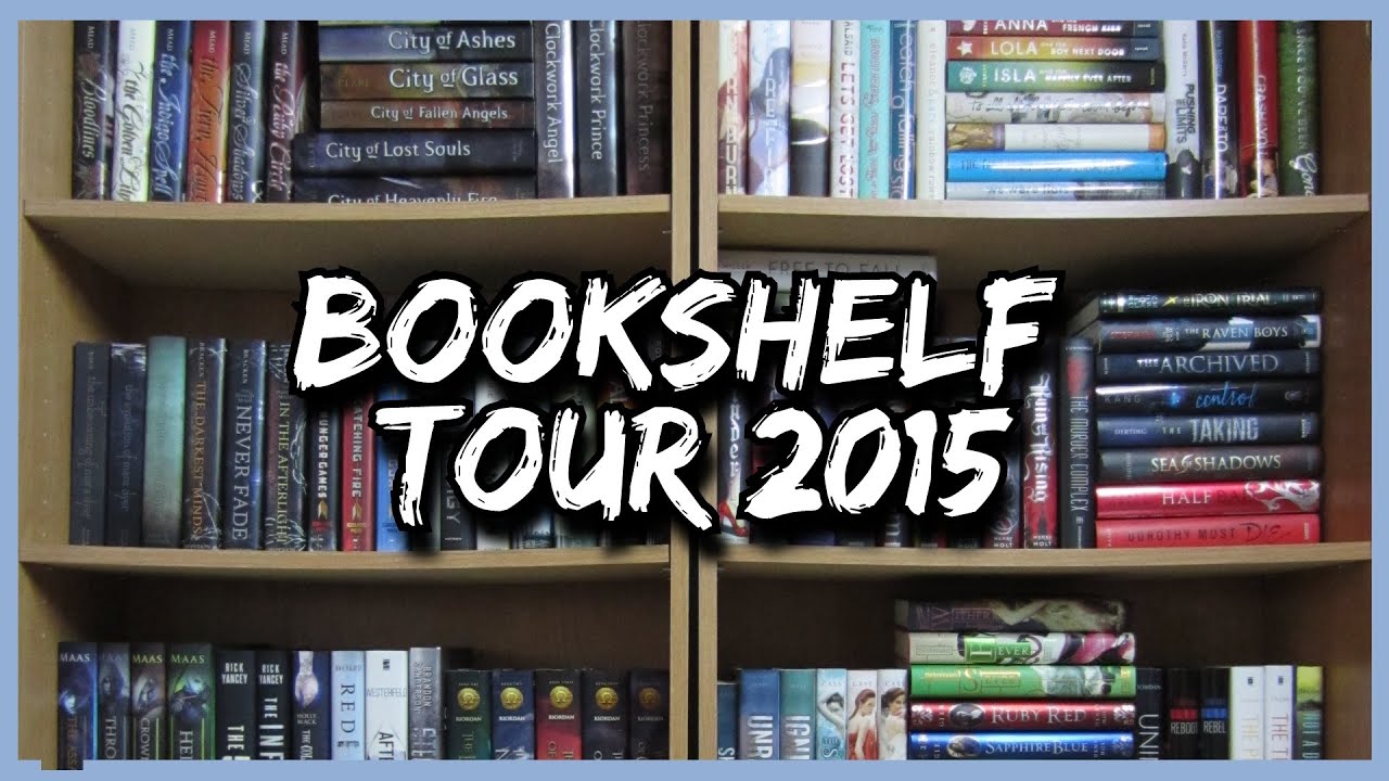 BOOKSHELF TOUR 2015!