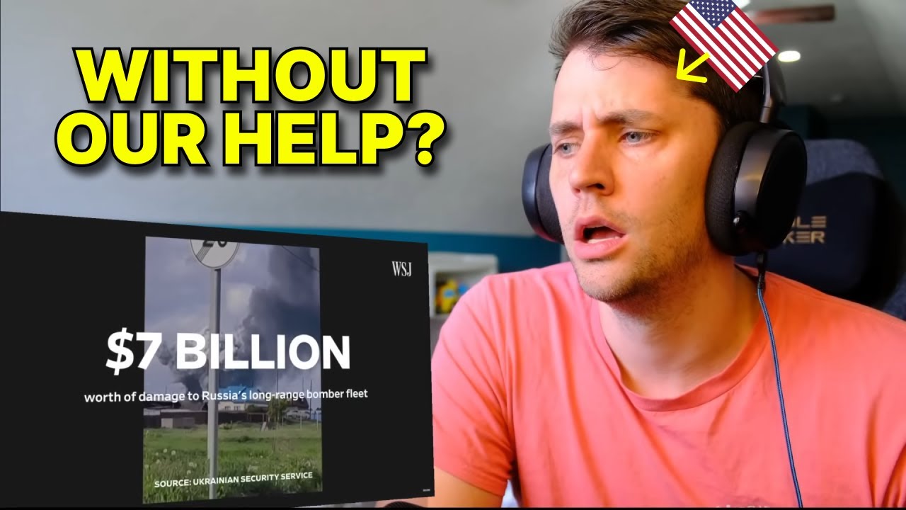 American reacts to :The Amazing Ukrainian Drone Attack, Explained