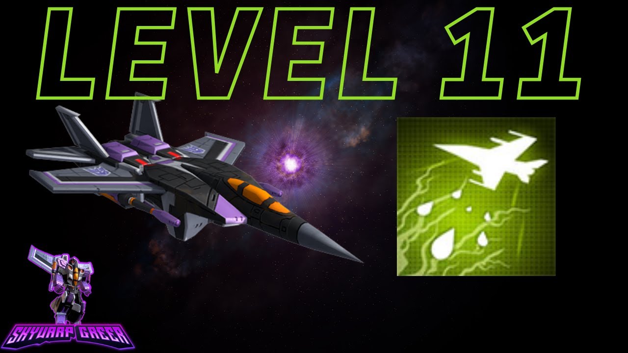 ***NEW***SKYWARP LEVEL 11 ABILITY! : TRANSFORMERS EARTH WARS
