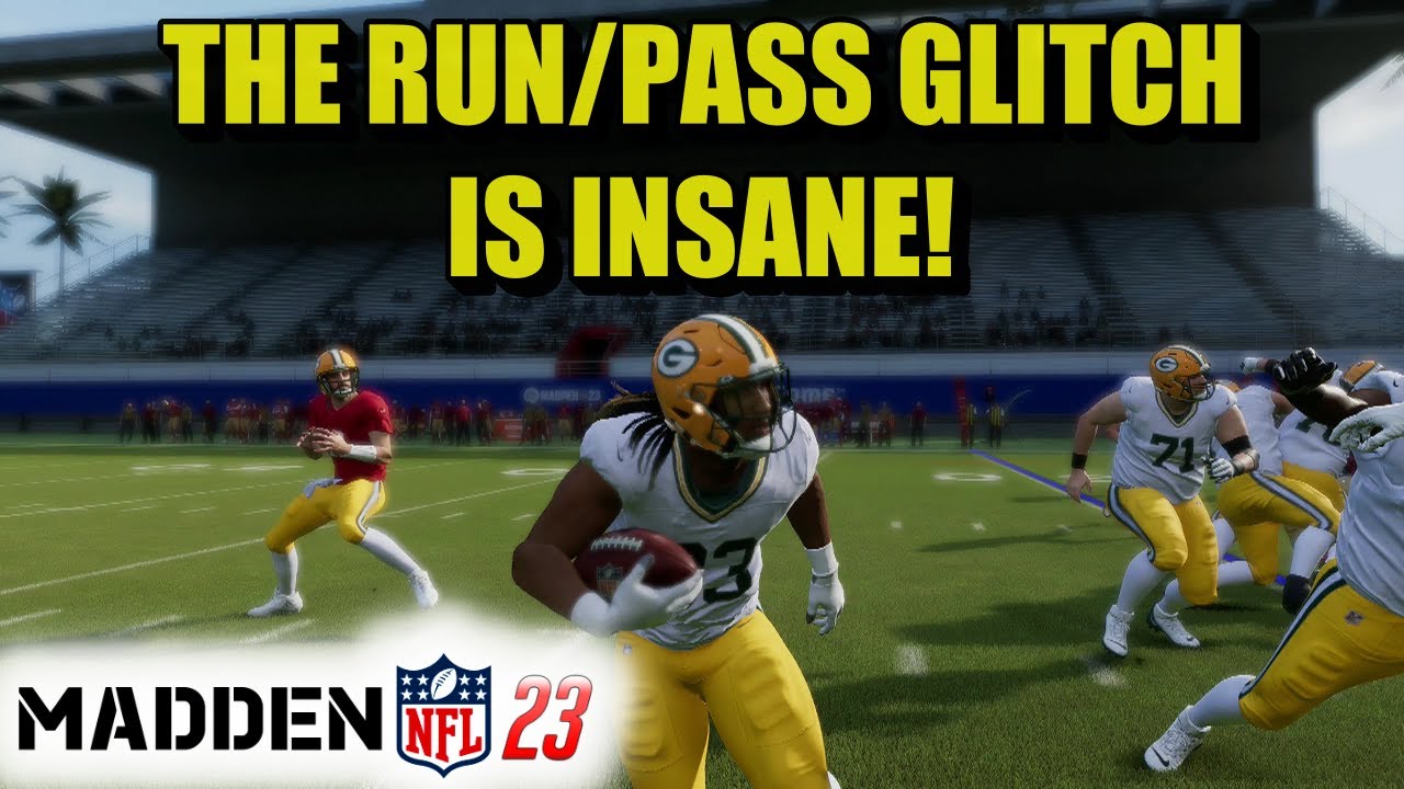 THE RUN/PASS GLITCH IN MADDEN 23 IS INSANE! HOW TO KNOW IF THE OFFENSE IS RUNNING OR PASSING!