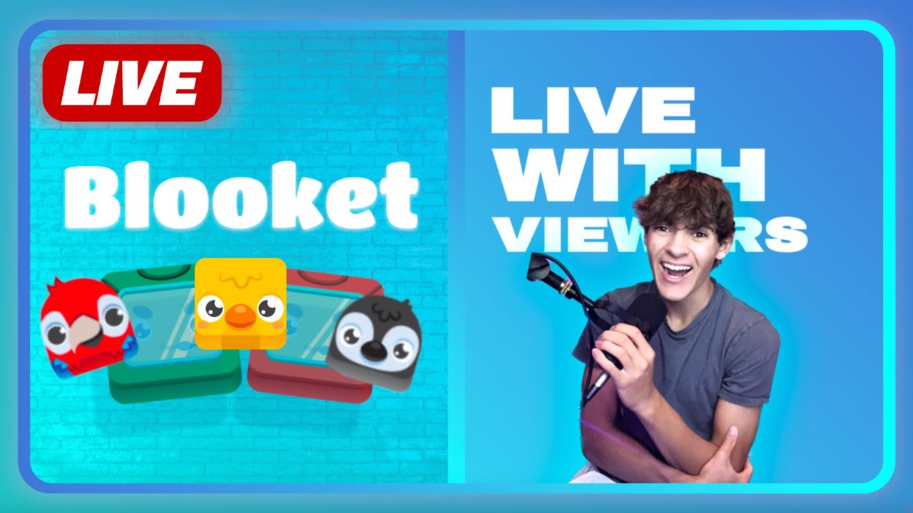 🔴 Blooket Live With Viewers