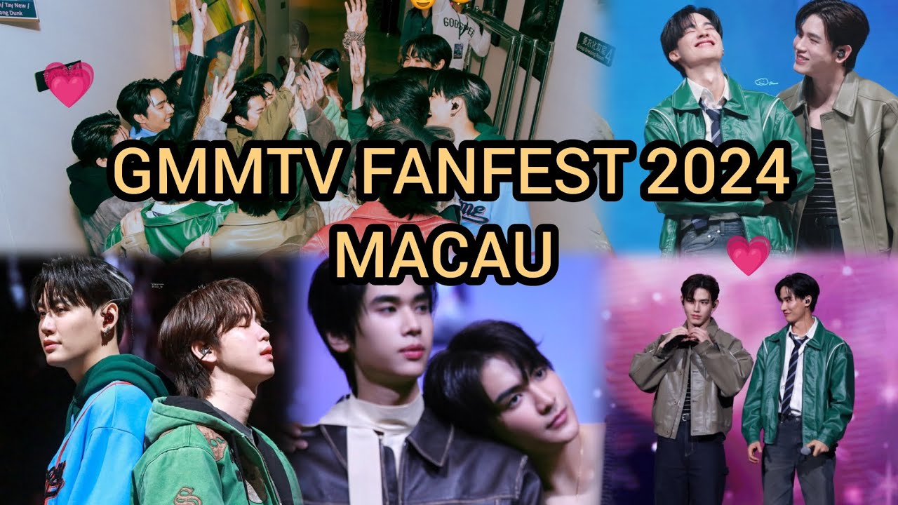 GMMTV FANFEST 2024 IN MACAU Fancams 💫|| 08122024