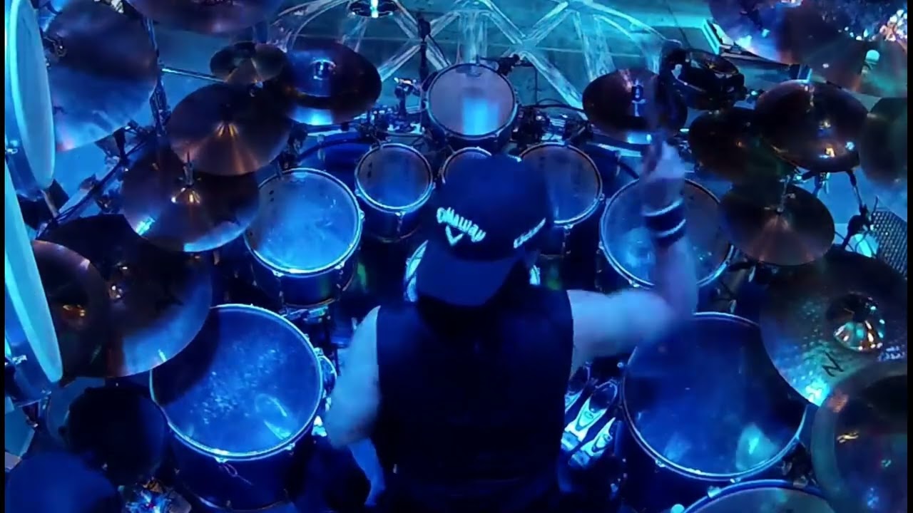 Mike Mangini On the Backs of Angels Clip
