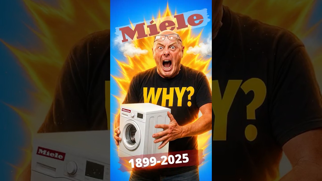 PLASTIC Washing Machine Drums? Has MIELE Lost Its Way? Once the Gold Standard Now a SEALED PRISON?