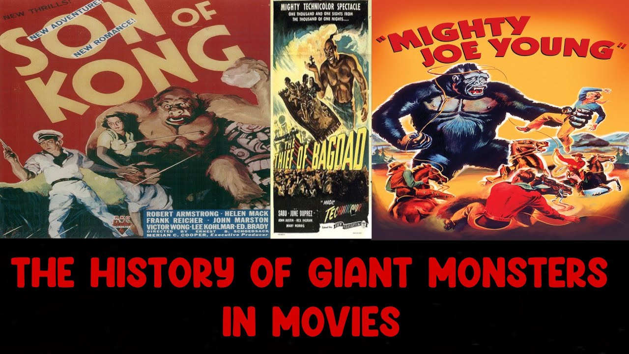 Giant Monsters in the 30s and 40s
