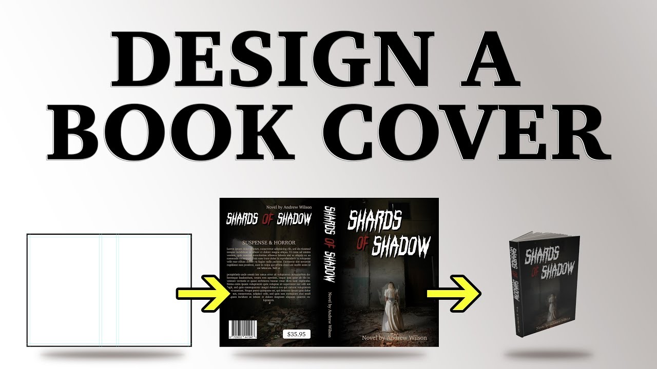 Design a Book Cover in Photoshop Tutorial