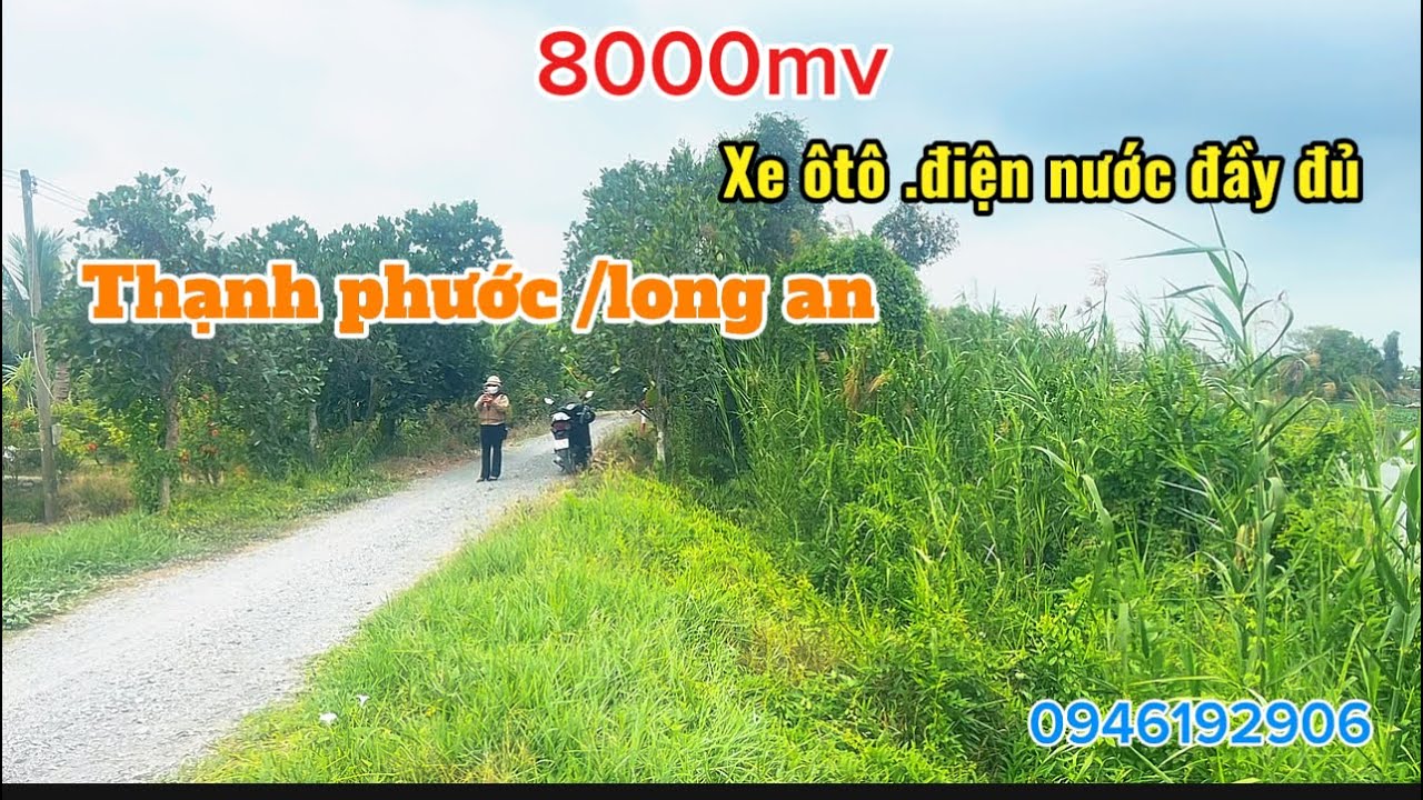 Quá đẹp cho lô đất định cư / nhà vườn / chỉ 155tr.1000mv 💥 tại thạnh hoá ,long an