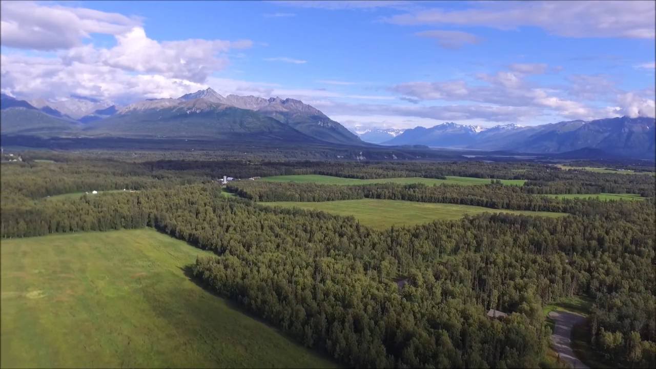 Palmer, Alaska, Drone Flyover