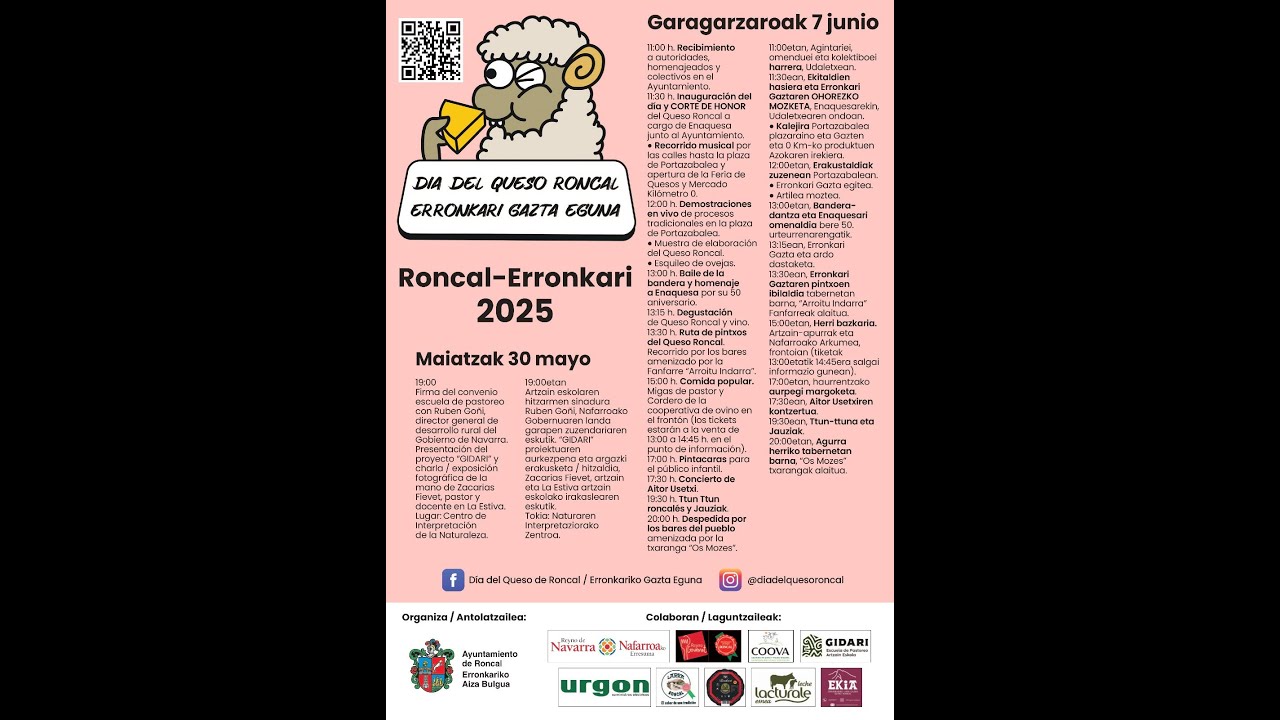 2025-06-07 Erronkari Gazta Eguna - D&iacute;a del Queso Roncal
