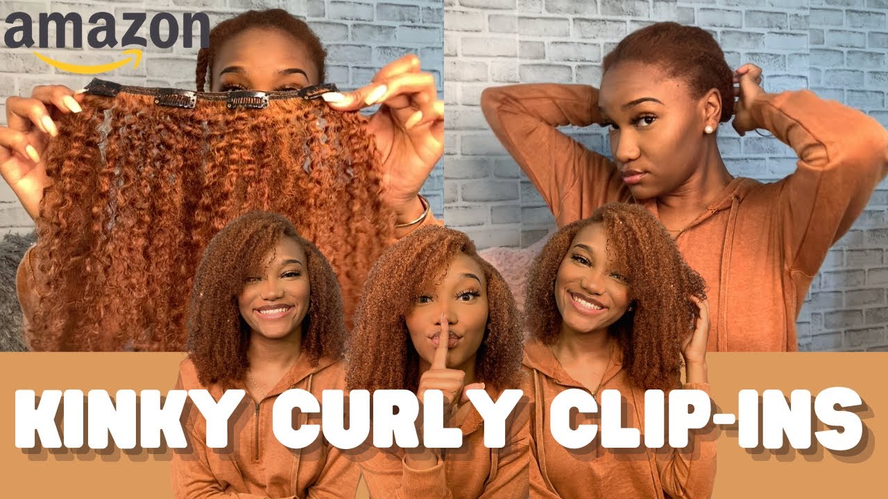 AFFORDABLE KINKY CURLY CLIP INS from Amazon | Lacer Hair - 3 Bundles UNDER $200 !! 😱