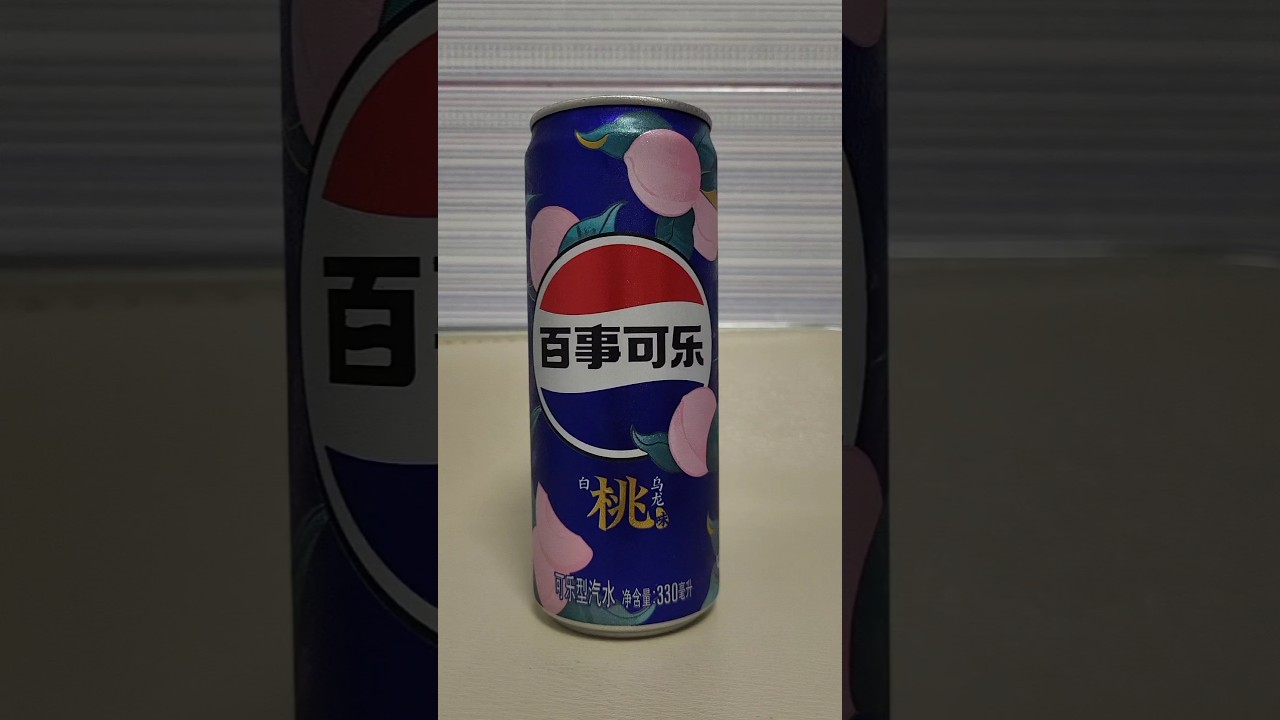 Обзор на китайскую Pepsi White Peach