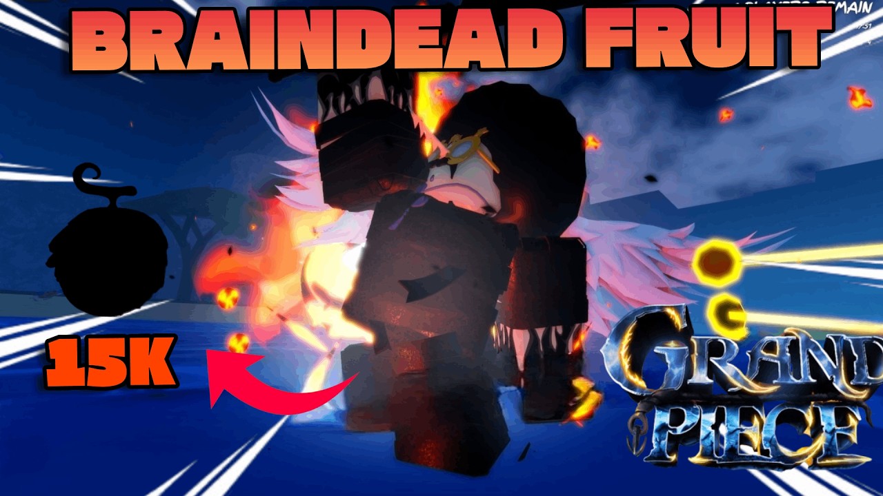 [GPO] Winning with the Most BRAINDEAD Fruit in Battle Royale (15K Damage!)