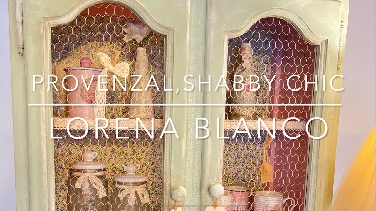 Como pintar mueble estilo shabby chic, provenzal