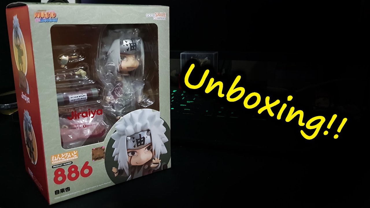 Nendoroid Naruto Shippuden Jiraiya Unboxing