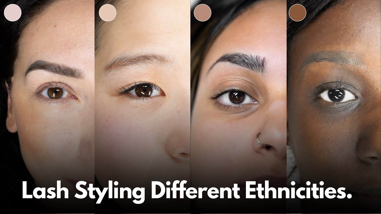 LASH STYLING 101: LASHING DIFFERENT ETHNICITIES + SKIN TONES / EYE SHAPES